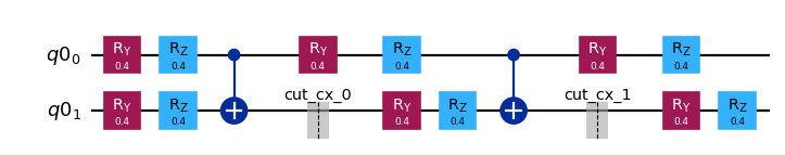 Quantum circuit diagram